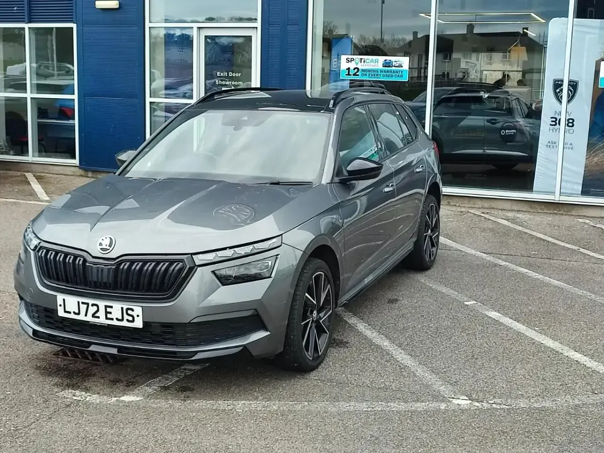 Used Skoda Kamiq Monte Carlo 115 HP (84 kW) 2023 Grey SUV