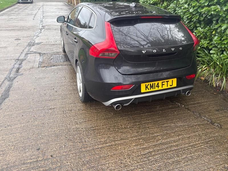Used Volvo V40 R-Design 2014 Black Hatchback