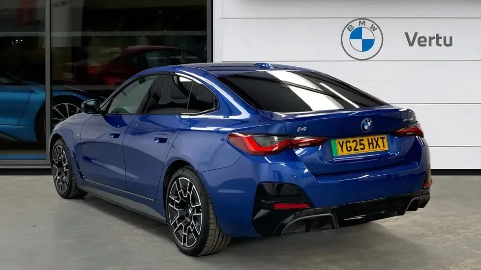 Used BMW i4 Comfort Edition 250 kW (340 HP) 2025 Portimao blue Sedan
