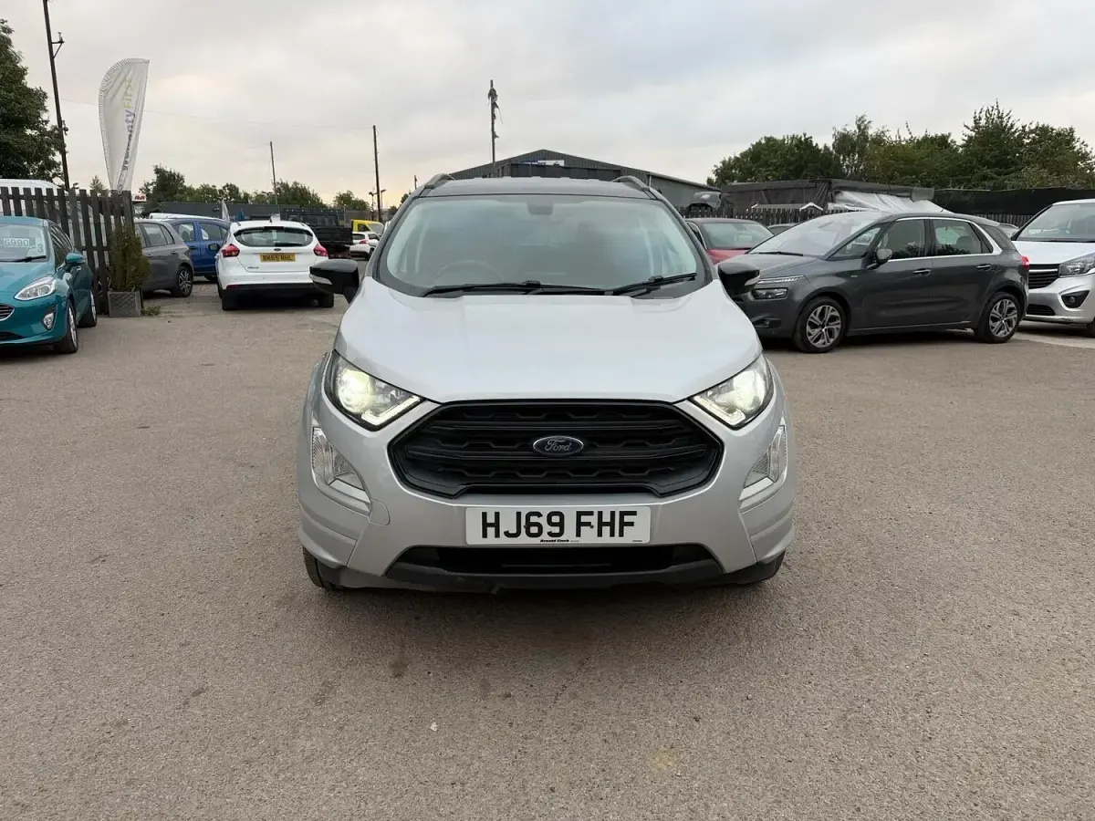 Used Ford Ecosport ST-Line 125 HP (91 kW) 2019 Silver SUV