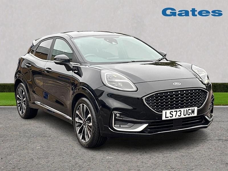 Black Used 2023 Ford Puma ST-Line Hatchback | £17,499 (A bit pricey) - Image 1/4
