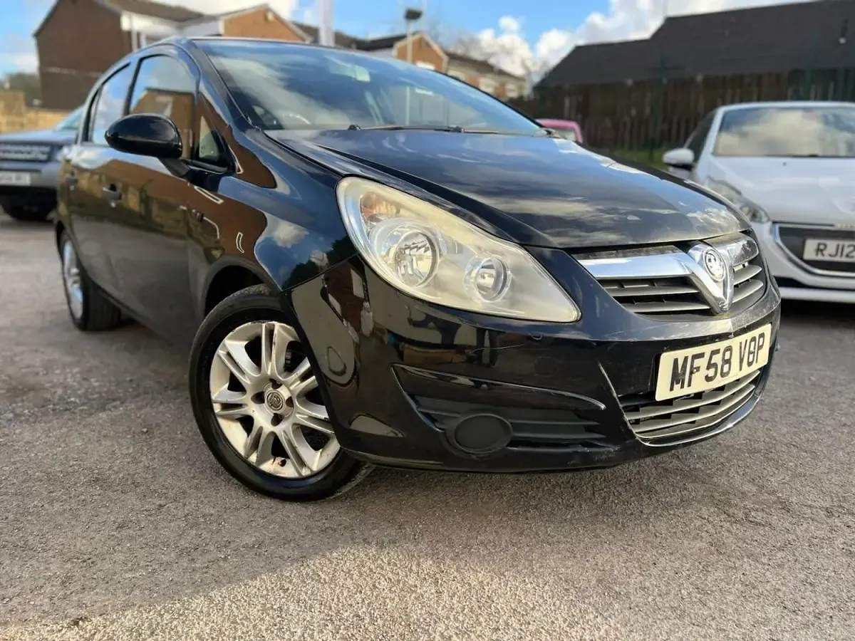 Used Vauxhall Corsa 2008 Black Hatchback