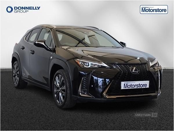 Black Used 2020 Lexus UX 250h Sport Line SUV | £20,995 (Fair price) - Image 1/4