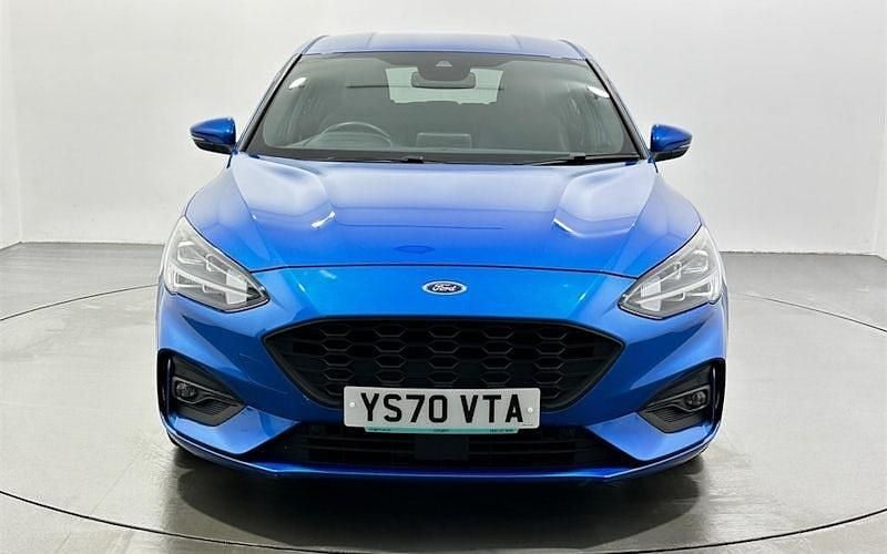 Used Ford Focus ST-Line X 120 HP (88 kW) 2020 Blue Hatchback