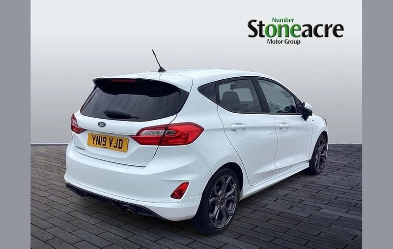 Used Ford Fiesta ST-Line 125 HP (91 kW) 2019 White Hatchback