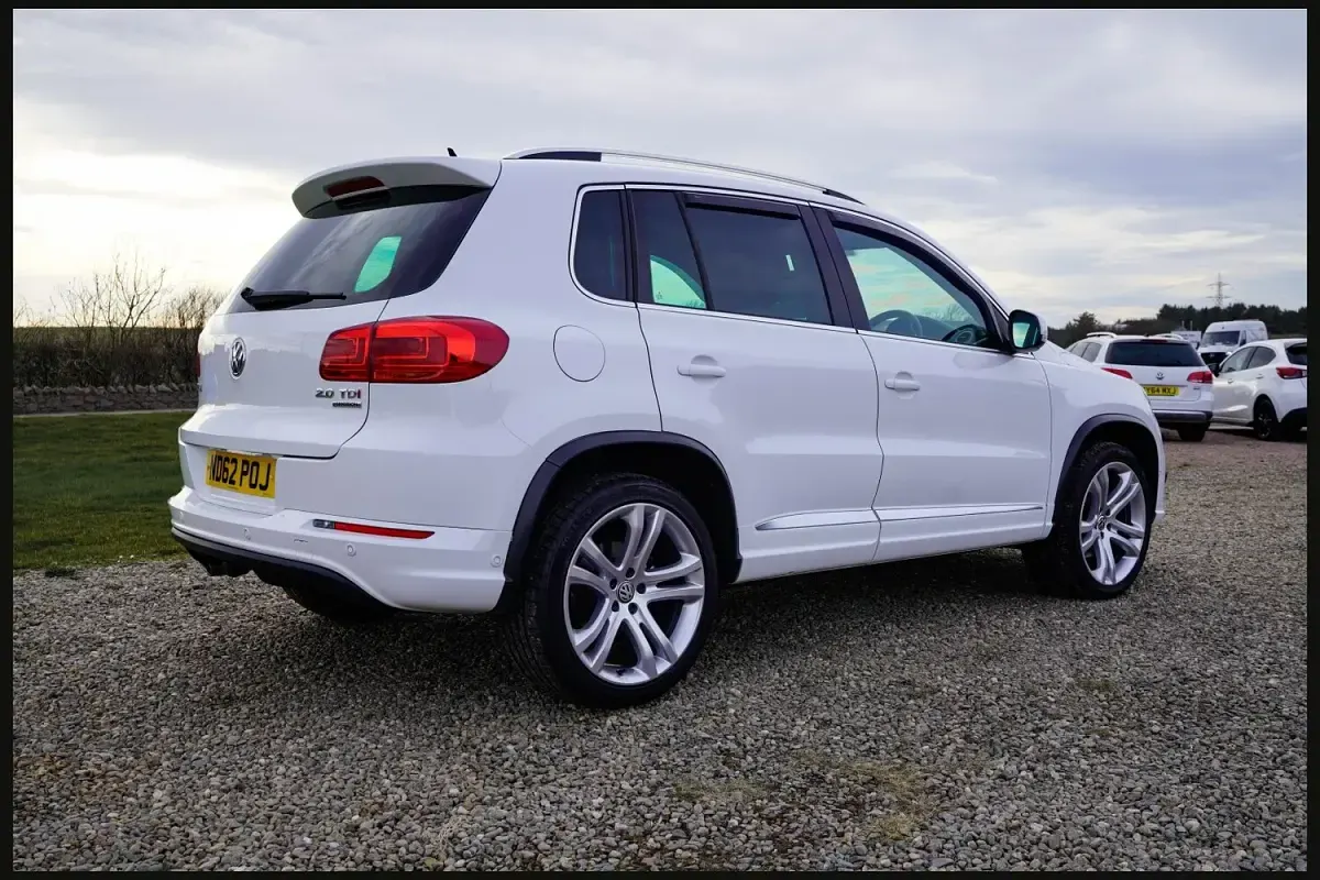 Used VW Tiguan R-line 170 HP (125 kW) 2012 White SUV