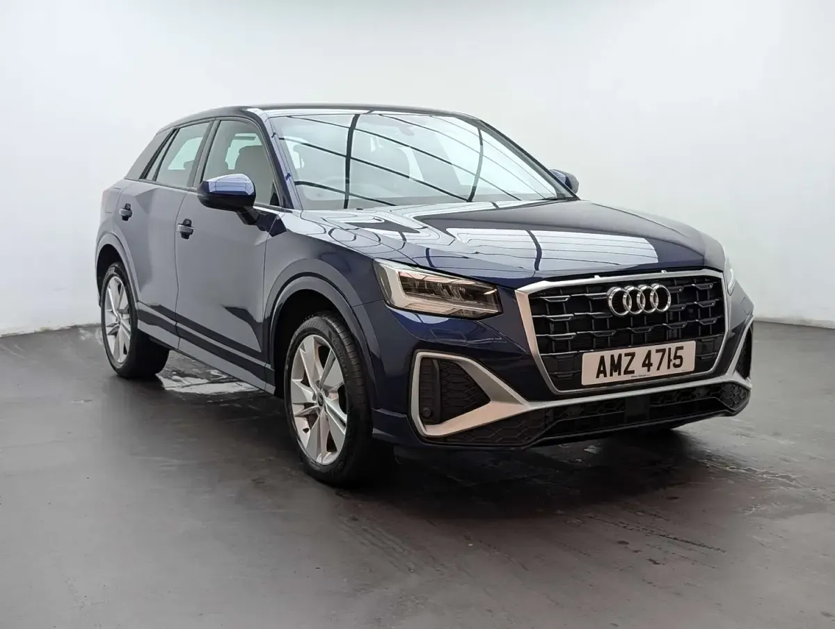 Used Audi Q2 S-Line 150 HP (110 kW) 2023 Blue SUV