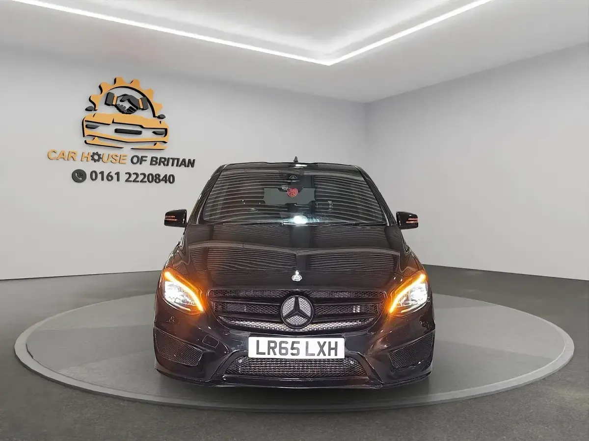 Used Mercedes B200 AMG Line Premium 134 HP (98 kW) 2015 Black Hatchback