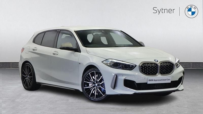 White Used 2023 BMW M135 Shadowline Hatchback | £31,000 (Fair price) - Image 1/4