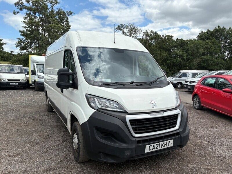 White Used 2021 Peugeot Boxer Van | £4,995 - Image 1/4