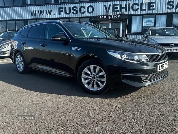 Used Kia Optima 139 HP (102 kW) 2018 Black Estate