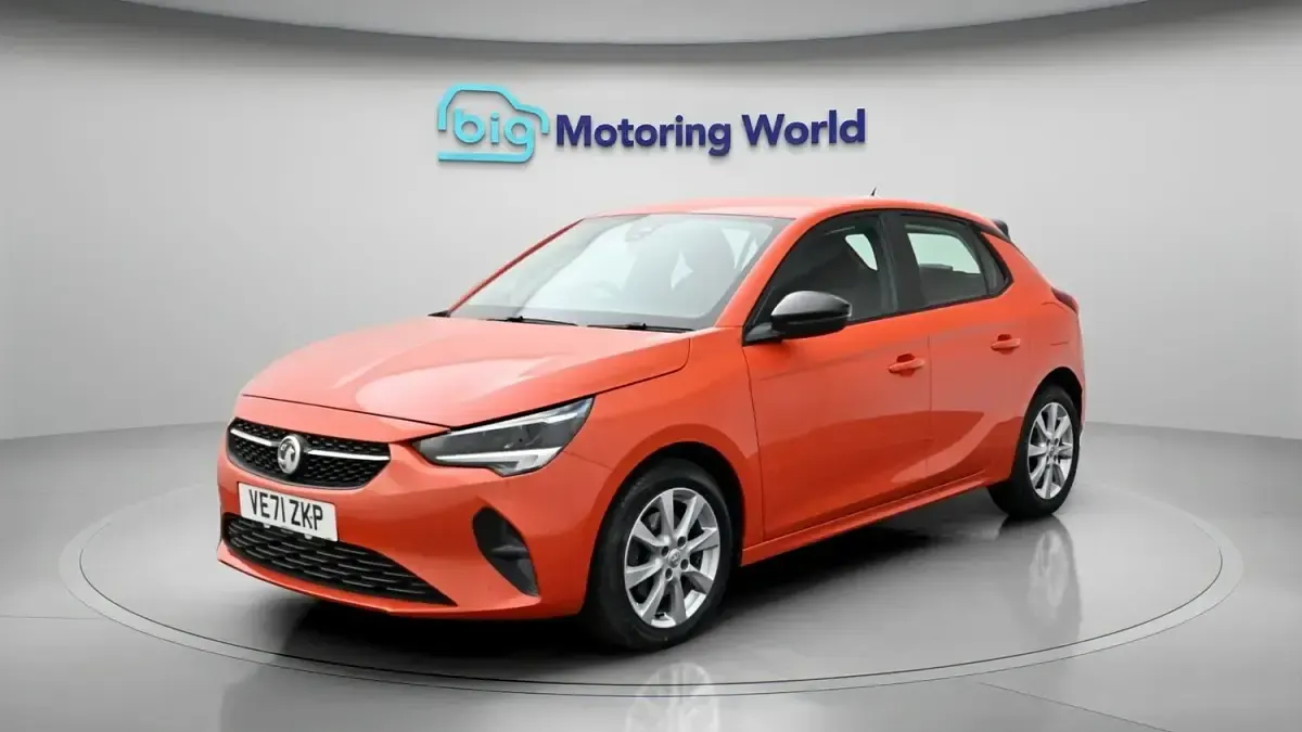 Used Vauxhall Corsa Edition 101 HP (74 kW) 2022 Orange Hatchback