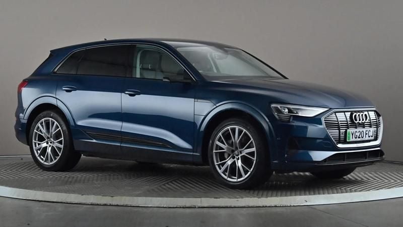 Blue Used 2020 Audi e-tron SUV | £22,998 (Expensive) - Image 1/3