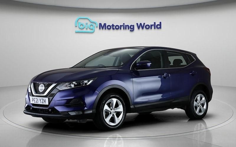 Used Nissan Qashqai Acenta Premium 158 HP (116 kW) 2021 Blue SUV