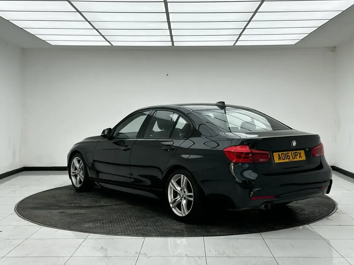 Used BMW 330e M Sport 2016 Black Sedan