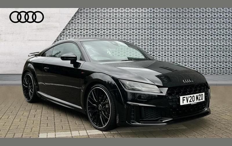 Used Audi TT Black Edition 245 HP (180 kW) 2020 Black Coupe
