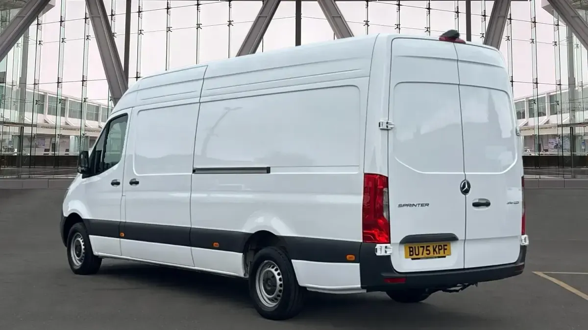 Used Mercedes Sprinter 150 HP (110 kW) 2025 White Van