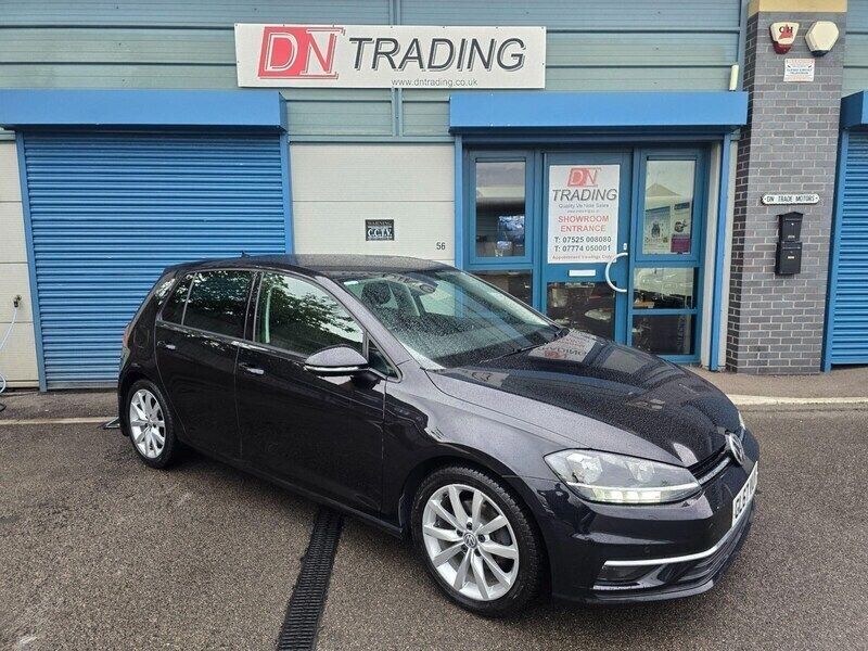 Black Used 2017 VW Golf VII GT Hatchback | £12,750 (Fair price) - Image 1/3