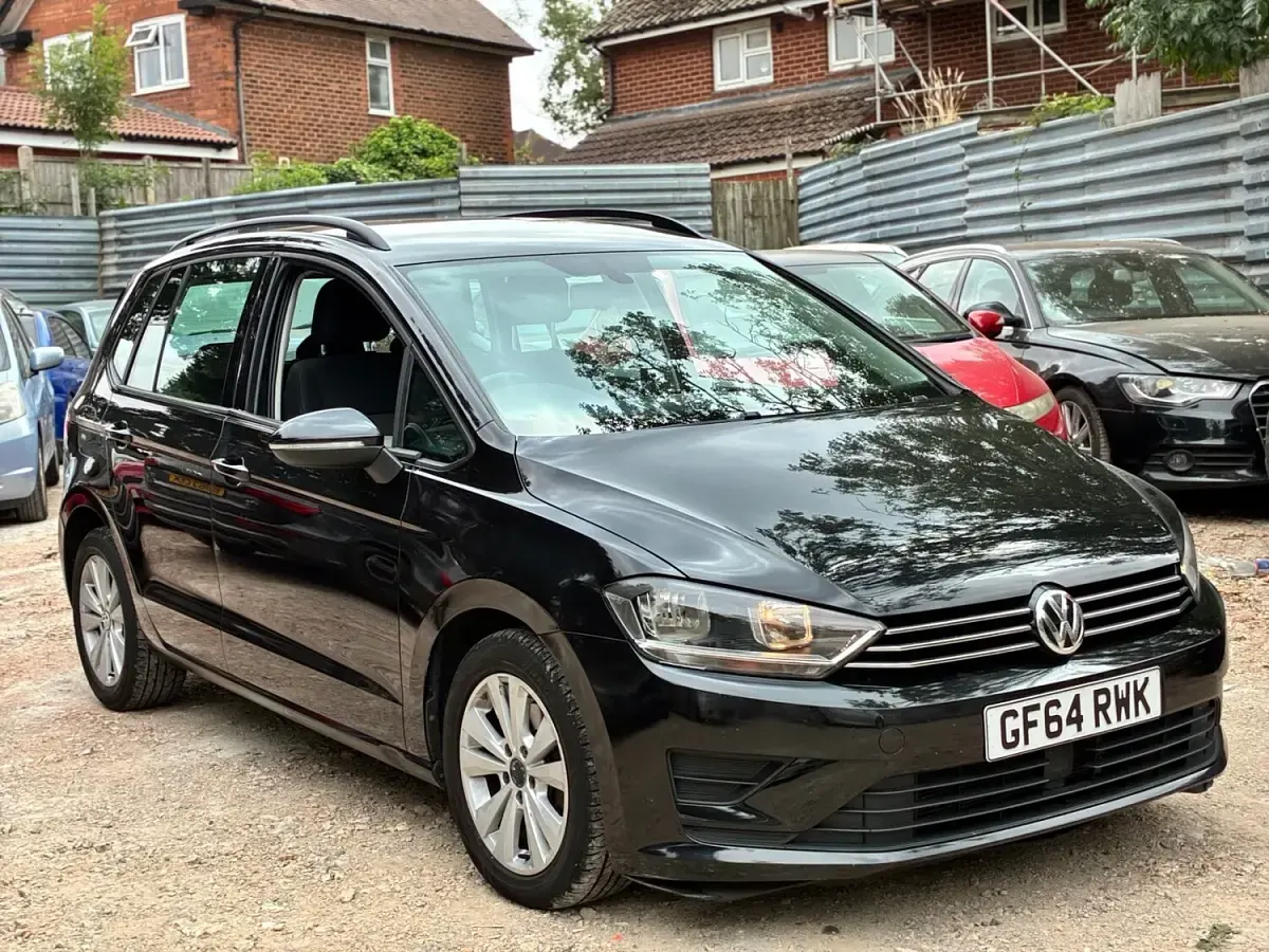 Used VW Golf Sportsvan SE 110 HP (80 kW) 2014 Black MPV