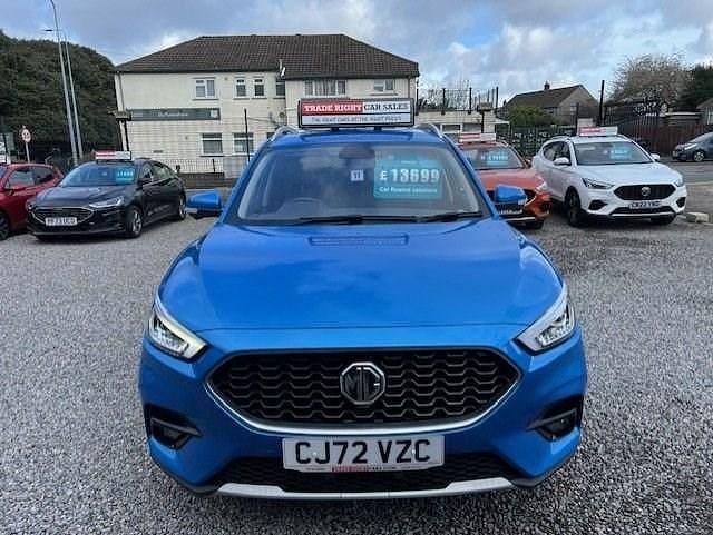 Used MG ZS Exclusive 111 HP (81 kW) 2023 Blue SUV