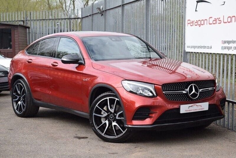 Red Used 2017 Mercedes GLC43 AMG AMG Coupe | £27,749 (Expensive) - Image 1/3