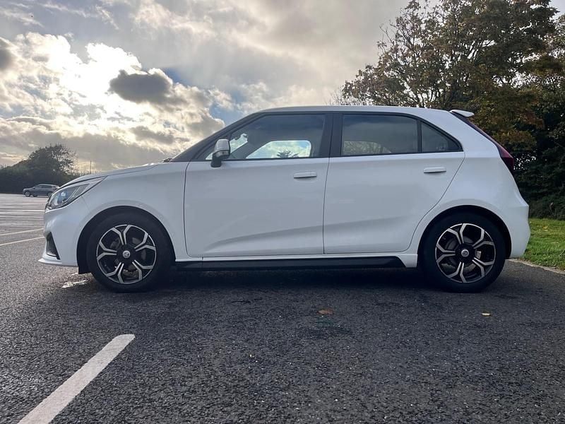 Used MG MG3 Excite 106 HP (77 kW) 2022 White Hatchback