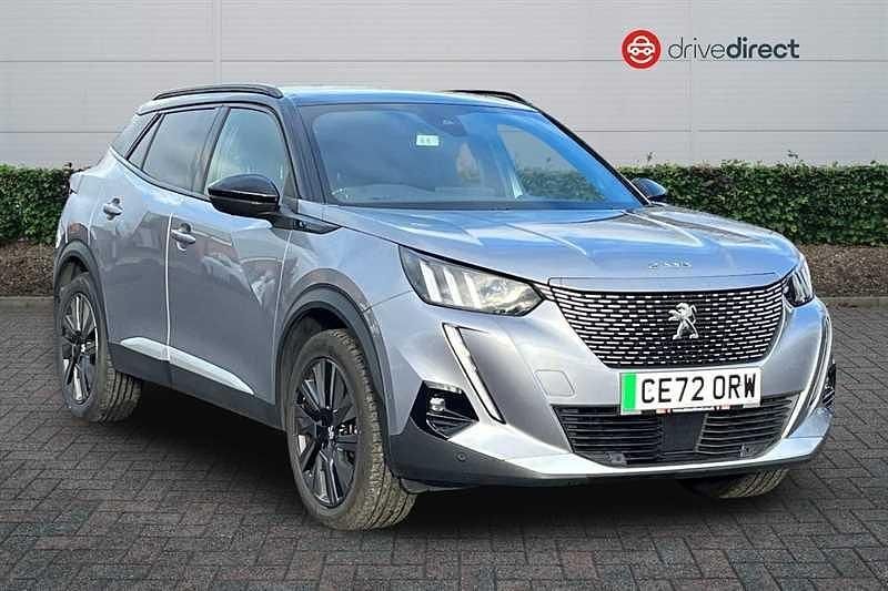 Used Peugeot e-2008 Premium 100 kW (136 HP) 2022 Grey SUV