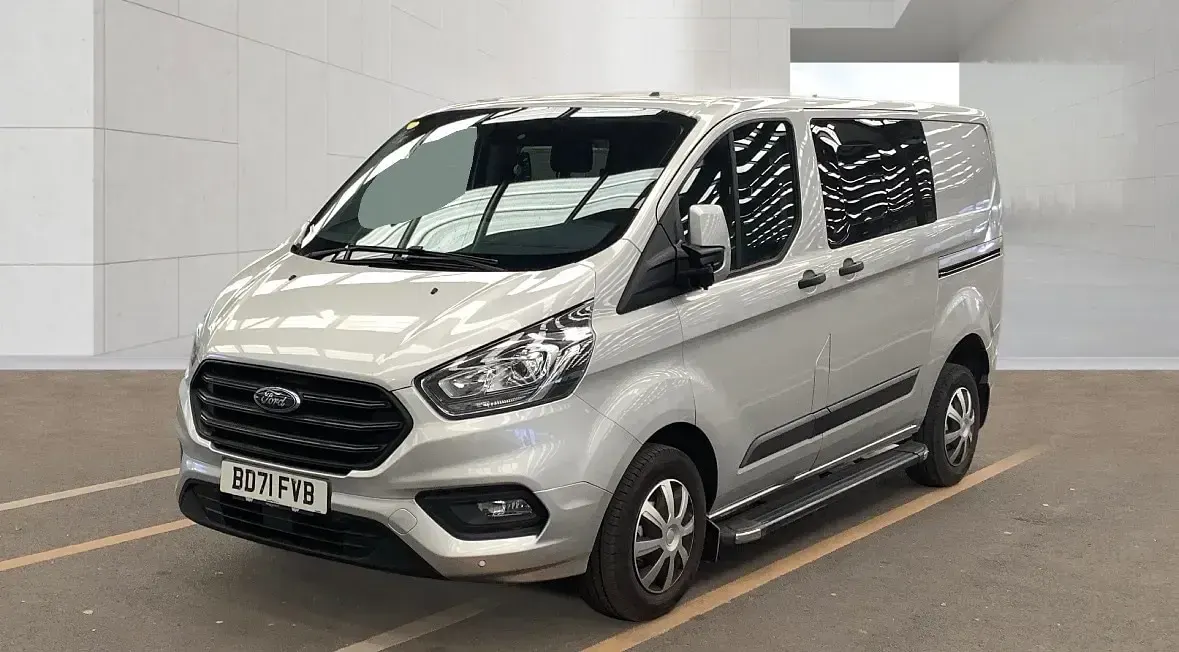 Used Ford Transit Custom Trend 105 HP (77 kW) 2022 Silver Van