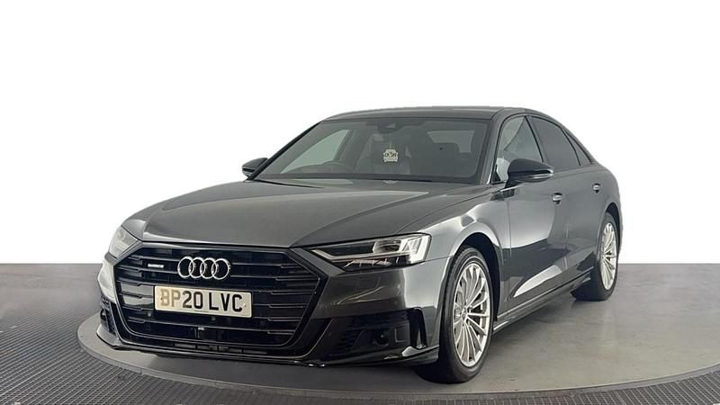 Grey Used 2020 Audi A8 S-Line Sedan | £26,520 (Fair price) - Image 1/4