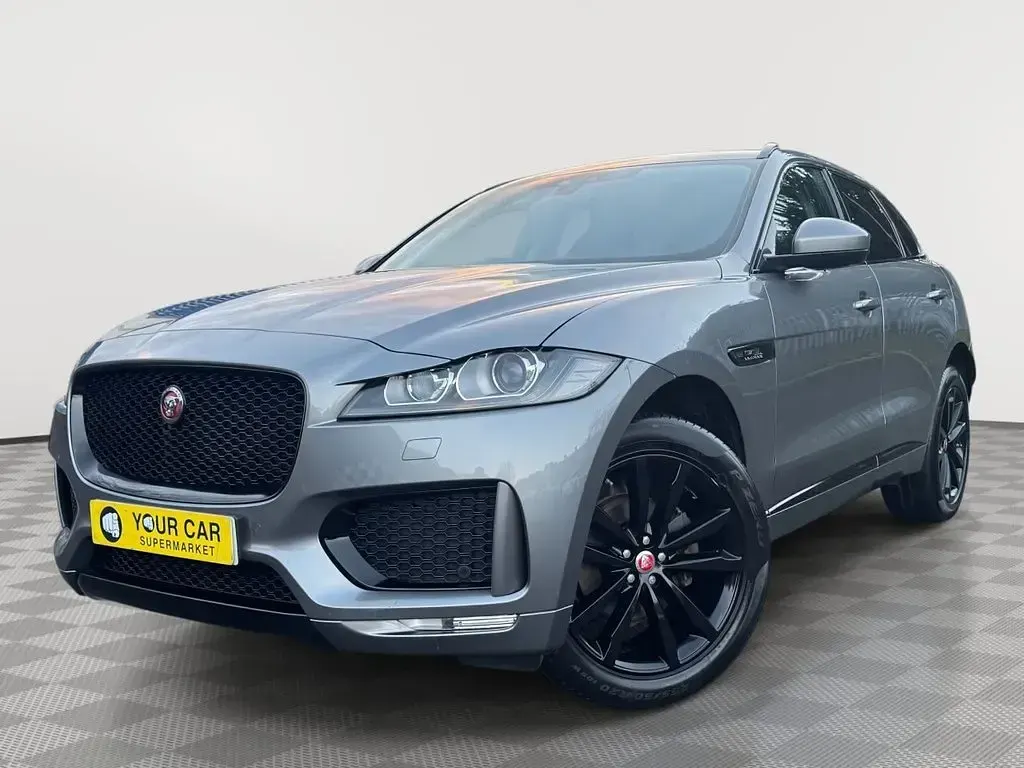 Used Jaguar F-Pace Chequered Flag 180 HP (132 kW) 2019 Grey SUV