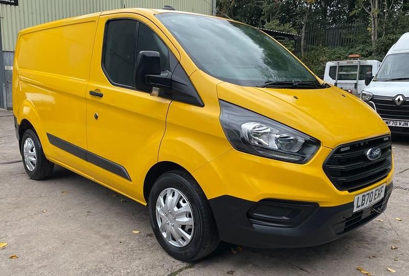 Used Ford Transit Custom S 130 HP (95 kW) 2020 Yellow Van