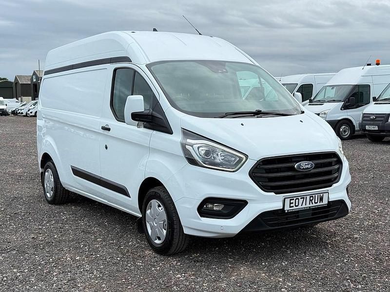 White Used 2021 Ford Transit Custom Trend Van | £10,795 (Good price) - Image 1/3