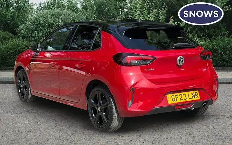 Used Vauxhall Corsa 75 HP (55 kW) 2023 Red Hatchback
