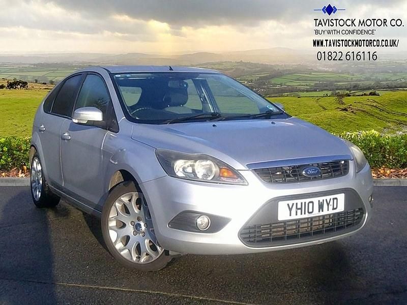 Silver Used 2010 Ford Focus Zetec Hatchback | £2,495 (Fair price) - Image 1/3