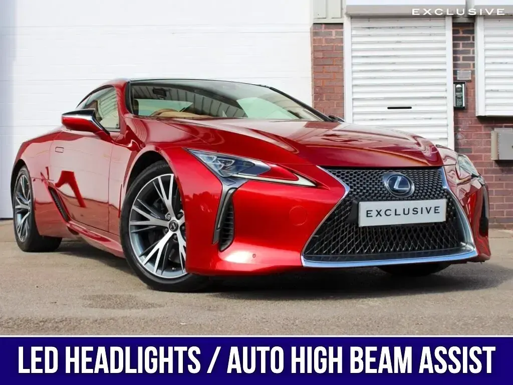 Used Lexus LC 500 2019 Red Coupe