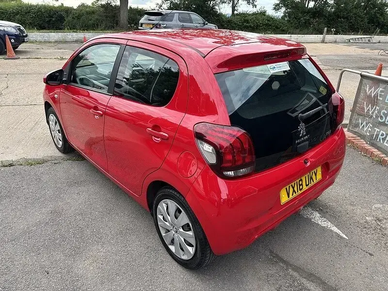 Used Peugeot 108 Active 2018 Red Hatchback