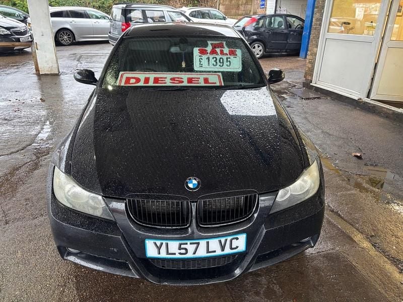 Black Used 2008 BMW 320 M Sport Sedan | £1,395 (Fair price) - Image 1/4