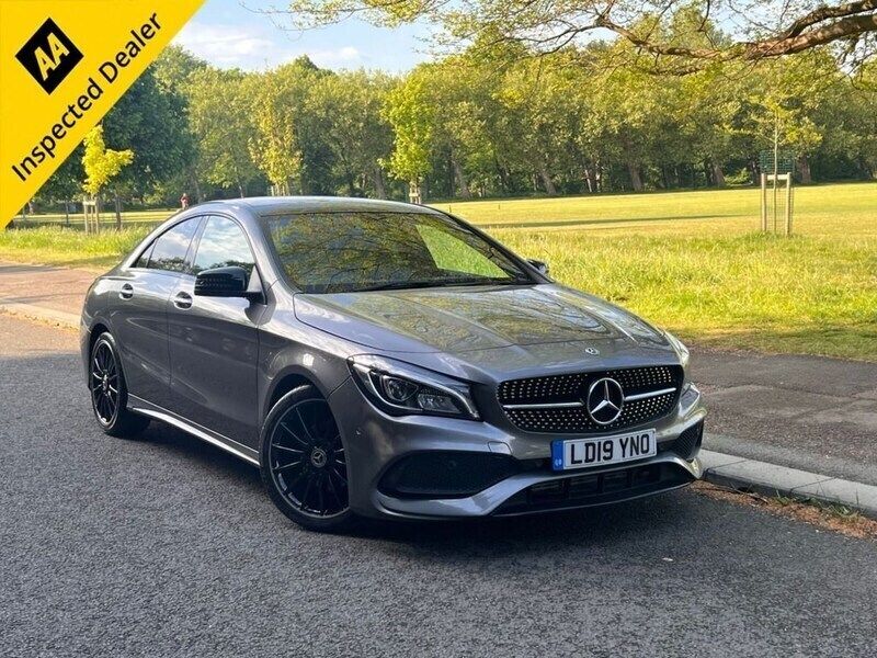 Grey Used 2019 Mercedes CLA200 AMG line Coupe | £15,995 (Fair price) - Image 1/4