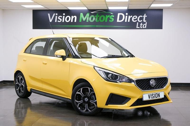 Yellow Used 2022 MG MG3 Excite Hatchback | £7,970 (Fair price) - Image 1/3