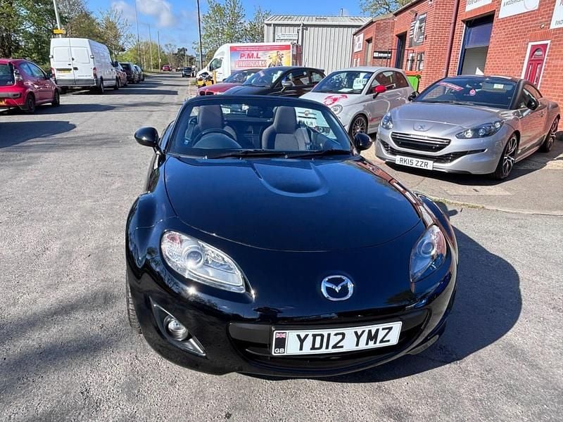 Used Mazda MX5 126 HP (92 kW) 2012 Black Cabriolet