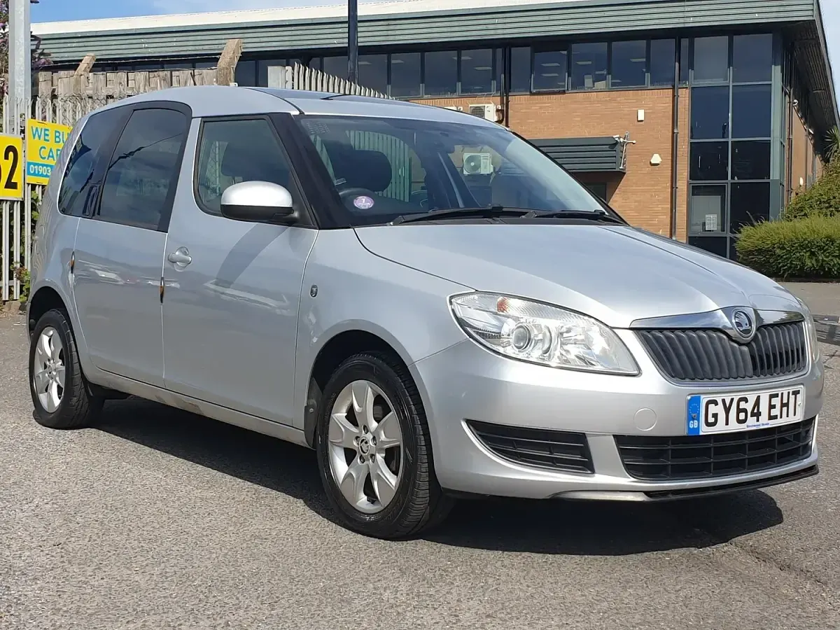 Used Skoda Roomster SE 86 HP (63 kW) 2014 Silver MPV