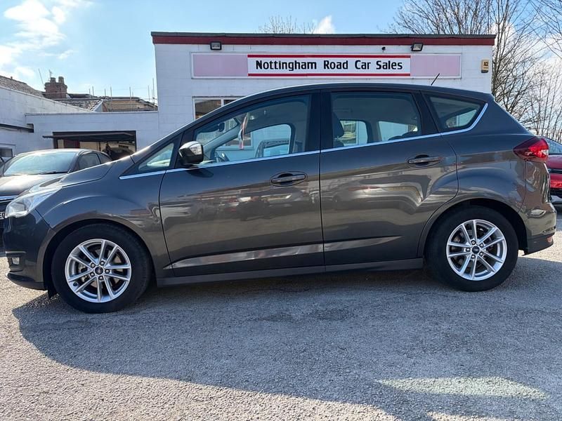 Used Ford C-MAX Zetec 120 HP (88 kW) 2018 Grey MPV