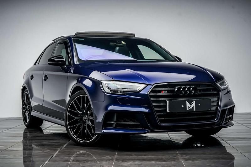 Used Audi S3 Black Edition 2020 Blue Sedan