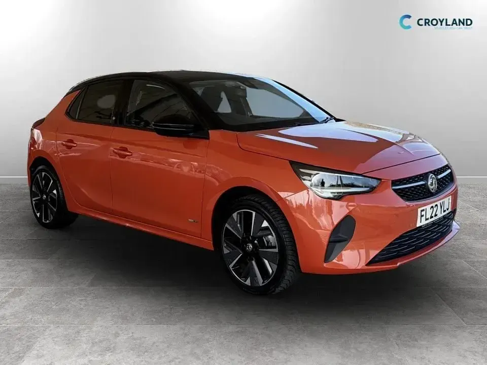 Usado Vauxhall Corsa-e 100 kW (136 HP) 2022 Laranja Citadino