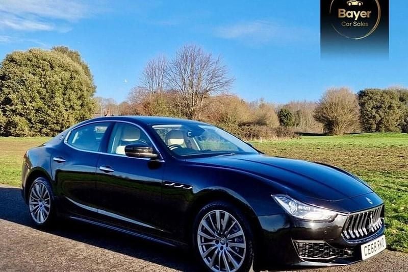 Black Used 2018 Maserati Ghibli Sedan | £13,985 (Good price) - Image 1/1