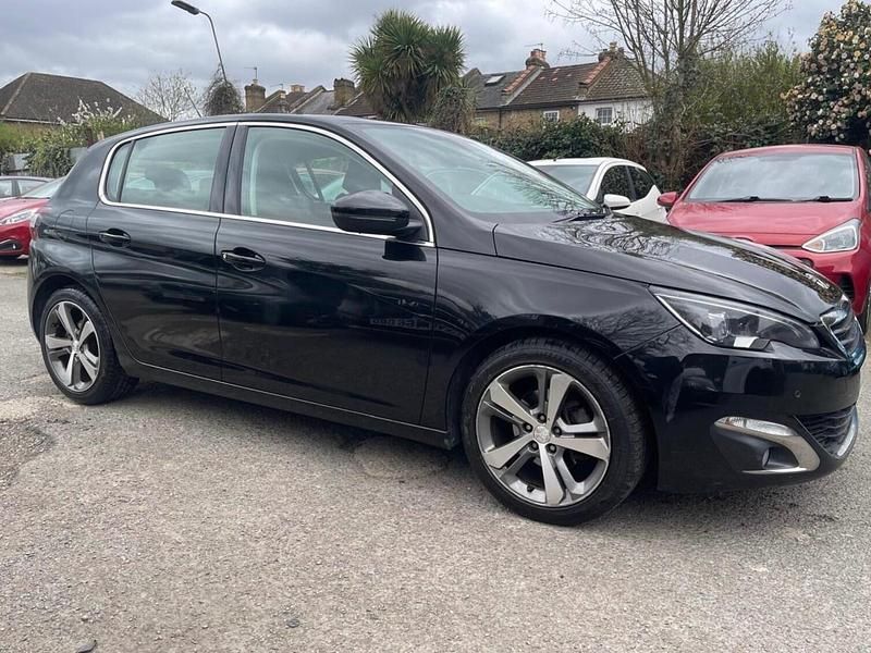 Used Peugeot 308 Allure 130 HP (95 kW) 2016 Black Hatchback