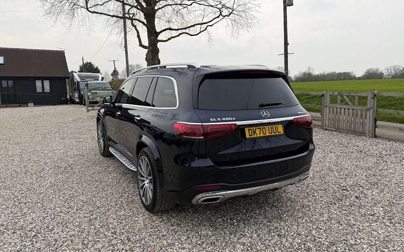 Used Mercedes GLS400 AMG Line Premium 330 HP (242 kW) 2020 Blue SUV