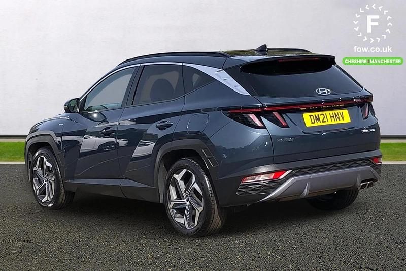 Used Hyundai Tucson Premium 2021 Blue SUV