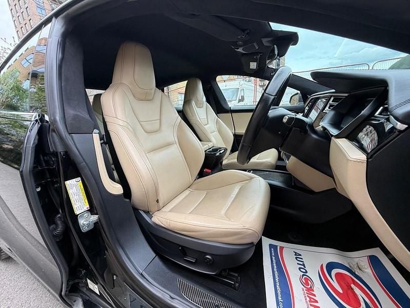 Used Tesla Model S 244 kW (333 HP) 2016 Black Hatchback