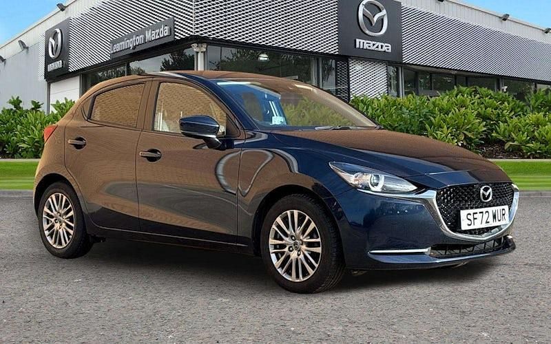Usado Mazda 2 Inclusive 90 HP (66 kW) 2022 Azul Citadino